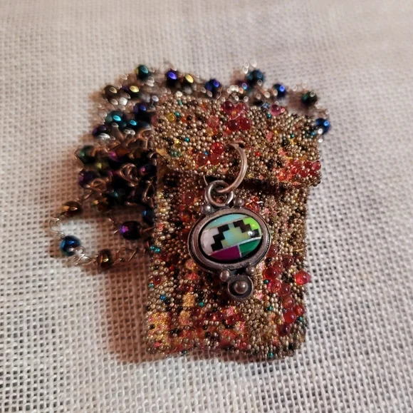 Mystical Bundle: Goddess Book, Amulet Bag, Necklace & Moonstone Sterling Ring! - Picture 3 of 9